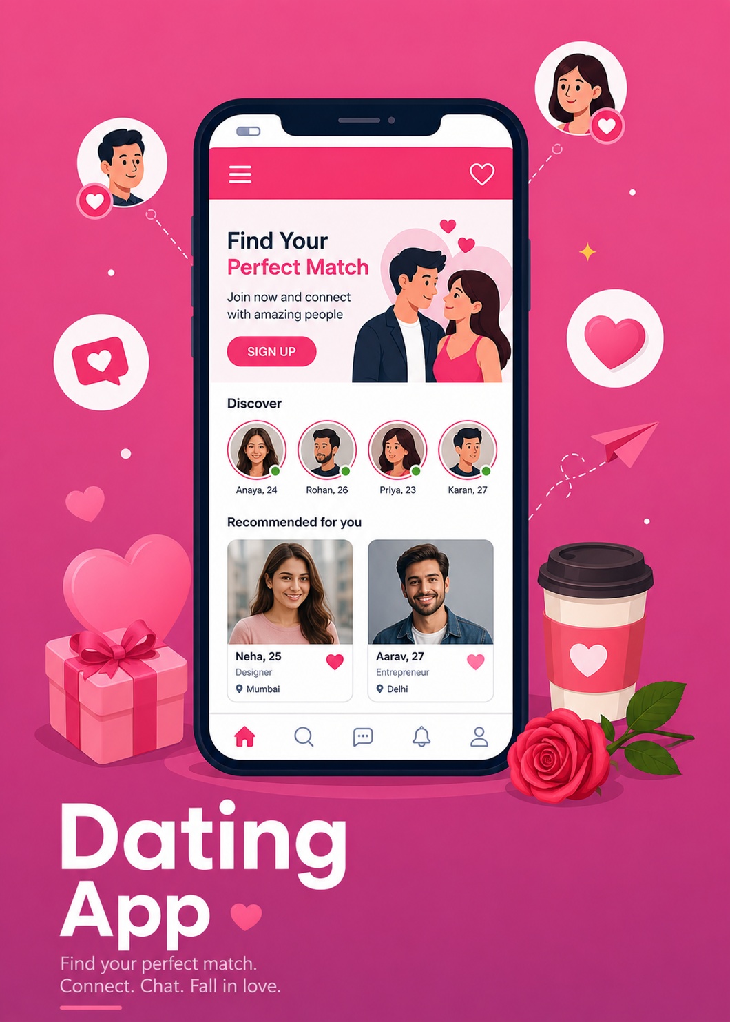 Dating Mobile App Development